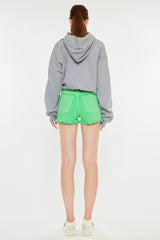 Kancan Neon Green Shorts