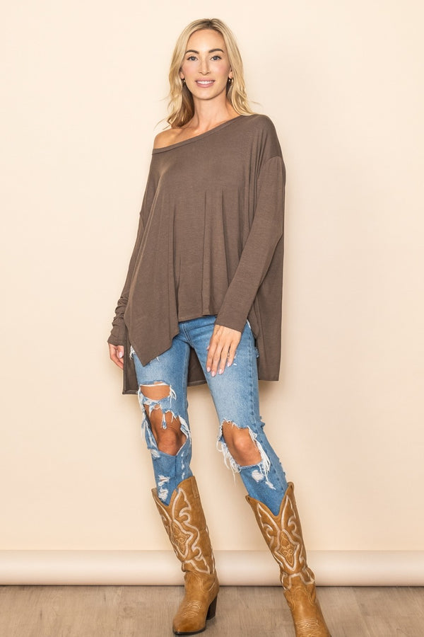 Slouchy Sara Tunic Top