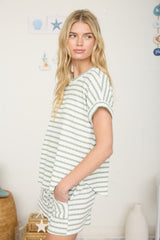 Luna Striped Set - TOP