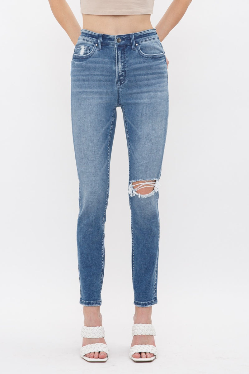 Mica Medium Distressed Skinny Jean