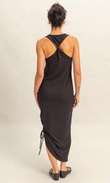 Twisted Tales Ribbed Dress