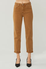 Risen Cappuccino Boyfriend Jeans