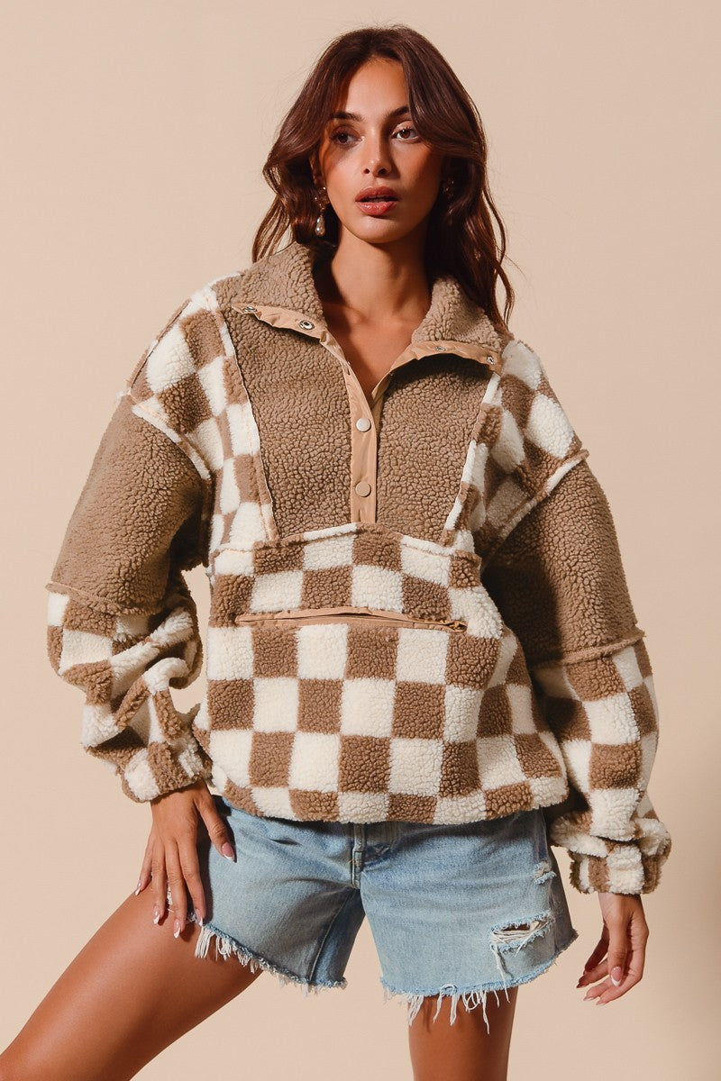 Parsons Checkered Pullover
