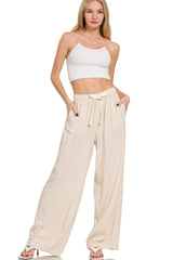 Sandy Linen Pants