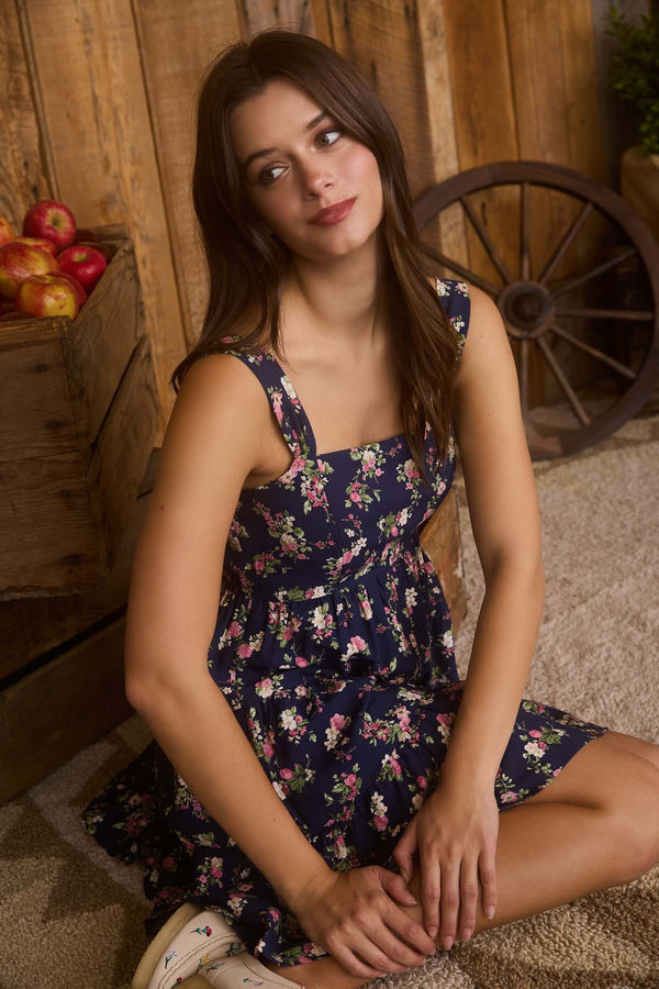 Aster Floral Dress