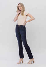 Vervet Mid Rise Dark Bootcut Jeans