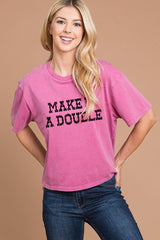 Make it a double graphic tee