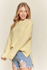 Happy Yellow Hi Low Sweater