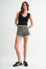 Mica Leopard Shorts