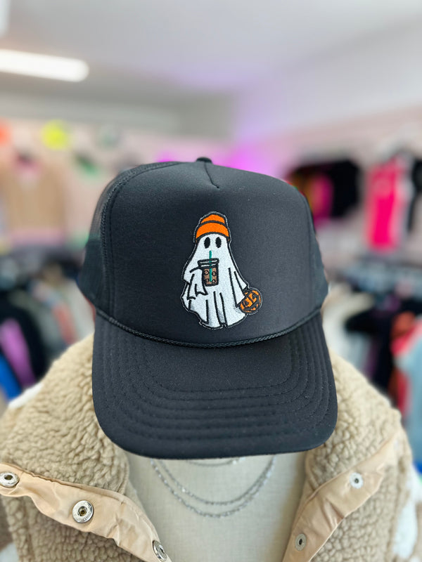 Ghost Trucker Hat