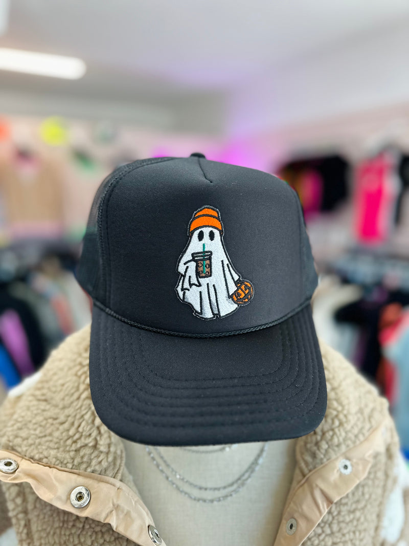 Ghost Trucker Hat