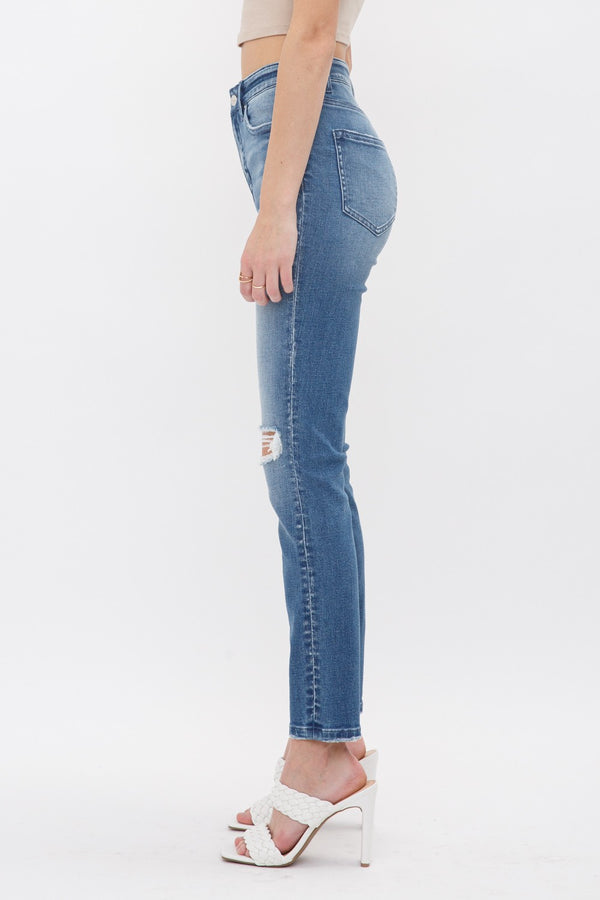 Mica Medium Distressed Skinny Jean