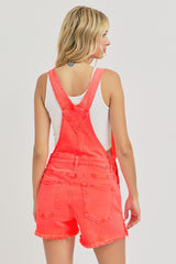 Risen Neon Coral Shortalls