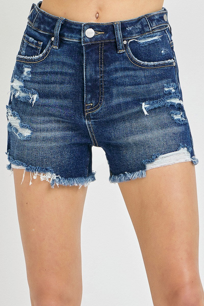 Risen Tummy Control Adjustable Waist Shorts