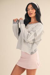 Harrison Cutout Back Long Sleeve