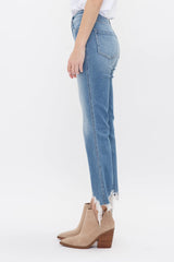 Mica Crop Flare Jeans