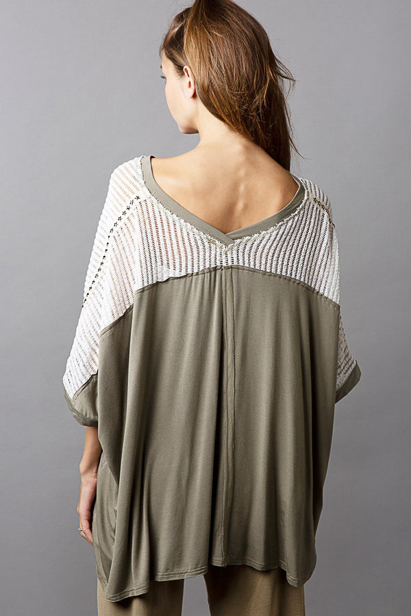 Everly Top Olive