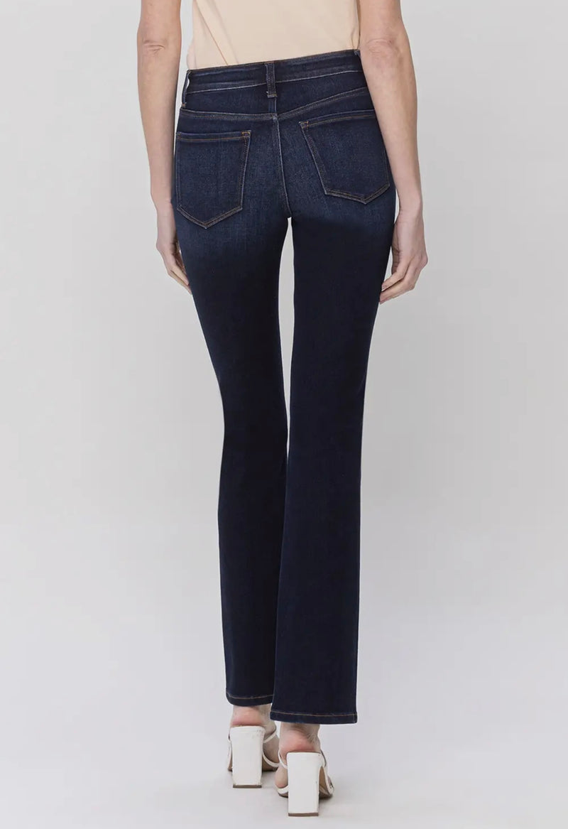 Vervet Mid Rise Dark Bootcut Jeans