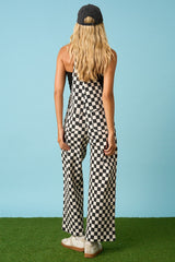Checkered Race Day Overalls