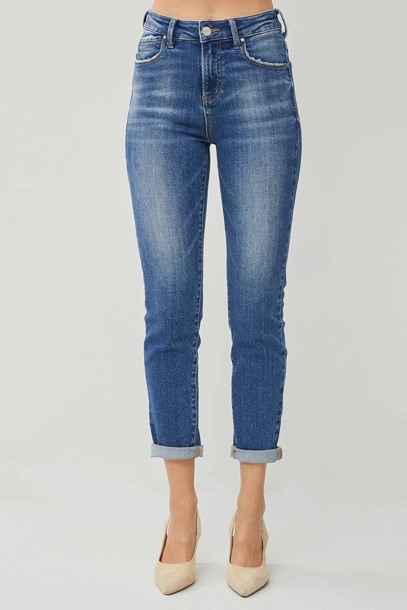 Risen Relaxed Skinny Jeans