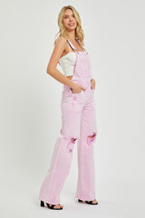 Risen Pink Overalls