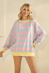 Payton Striped Knit Top