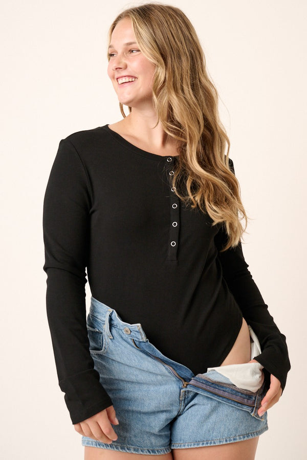 Sawyer Henley Bodysuit