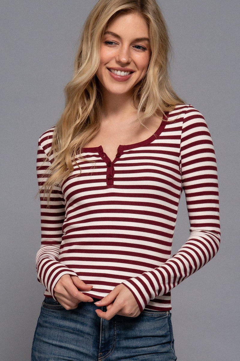 CandyLand Striped Long Sleeve