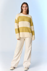 Kiwi Striped Sweater