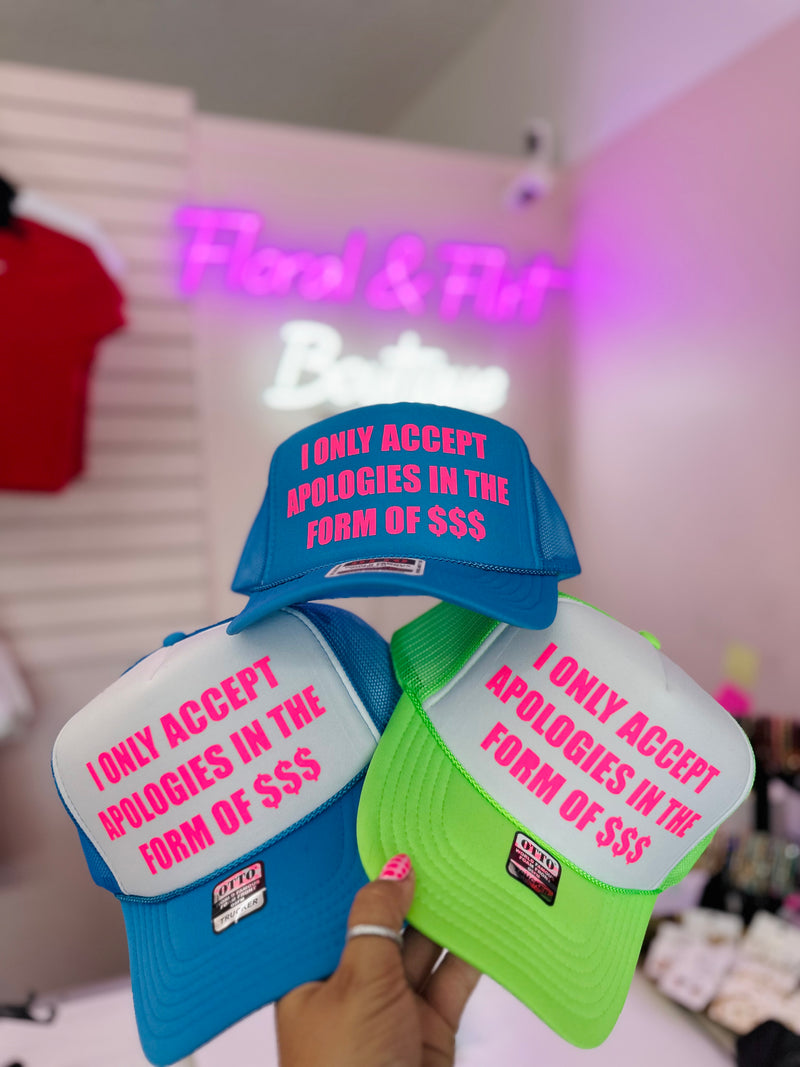 Accept apologies Trucker Hat