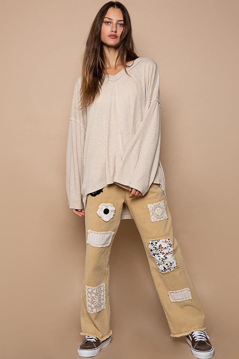 Toasted Almond Aria Long Sleeve