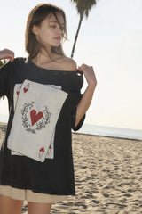 Ace of Hearts Graphic Tee