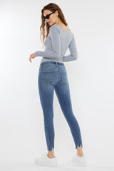 Kancan Mid Rise Ankle Skinny Jean