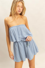 Kelson Romper - Blue