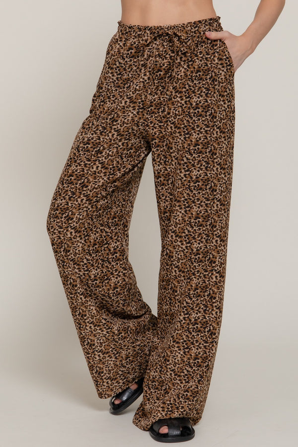 Mariah Leopard Pants