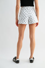 Mica Checkered Shorts