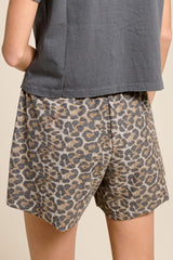 Leopard Lounge Shorts