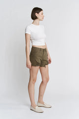 Mica Olive Shorts