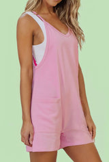 Peonies Romper