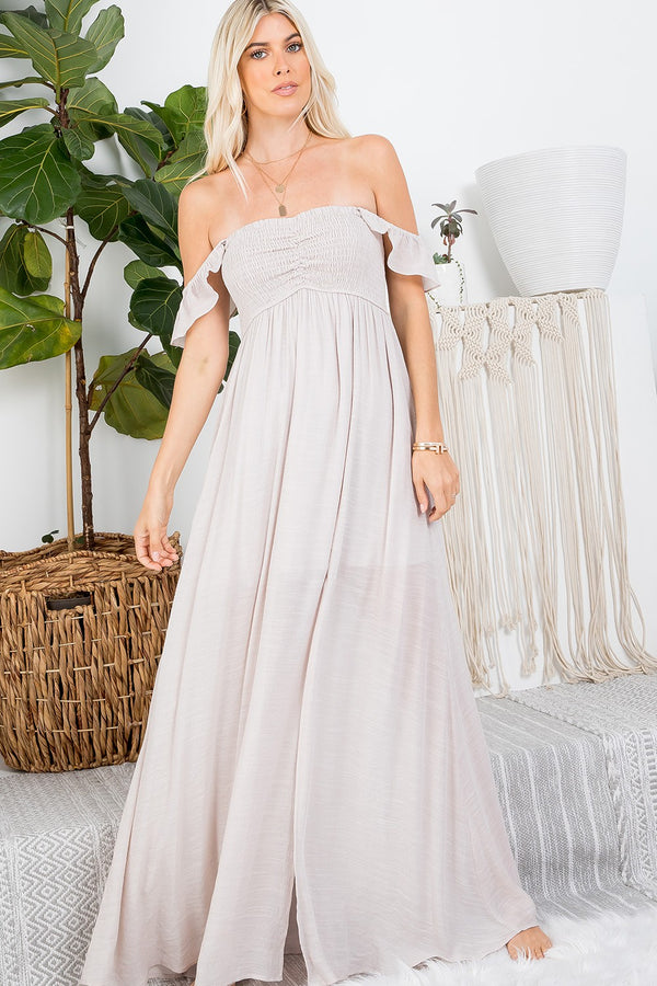 Stone Scape Maxi Dress