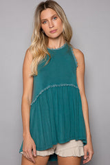 Seaside Evergreen Top