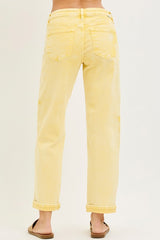 Risen Yellow Star Jeans