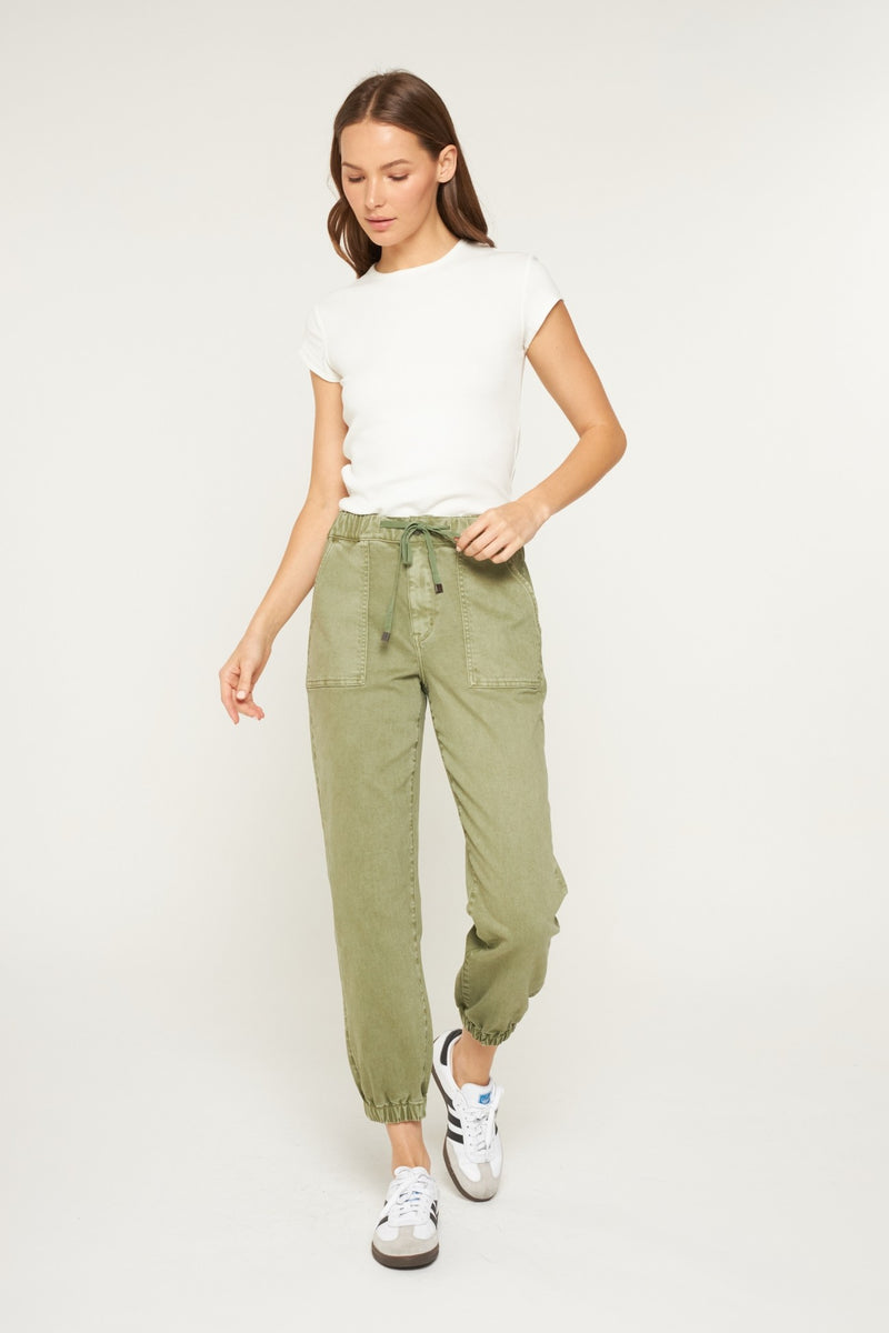 Mica Olive Joggers