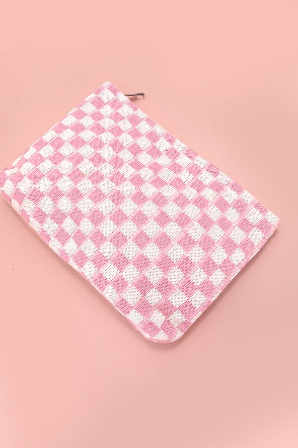 Checkered Pouch