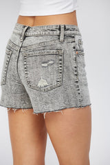 Mica Acid Grey Shorts