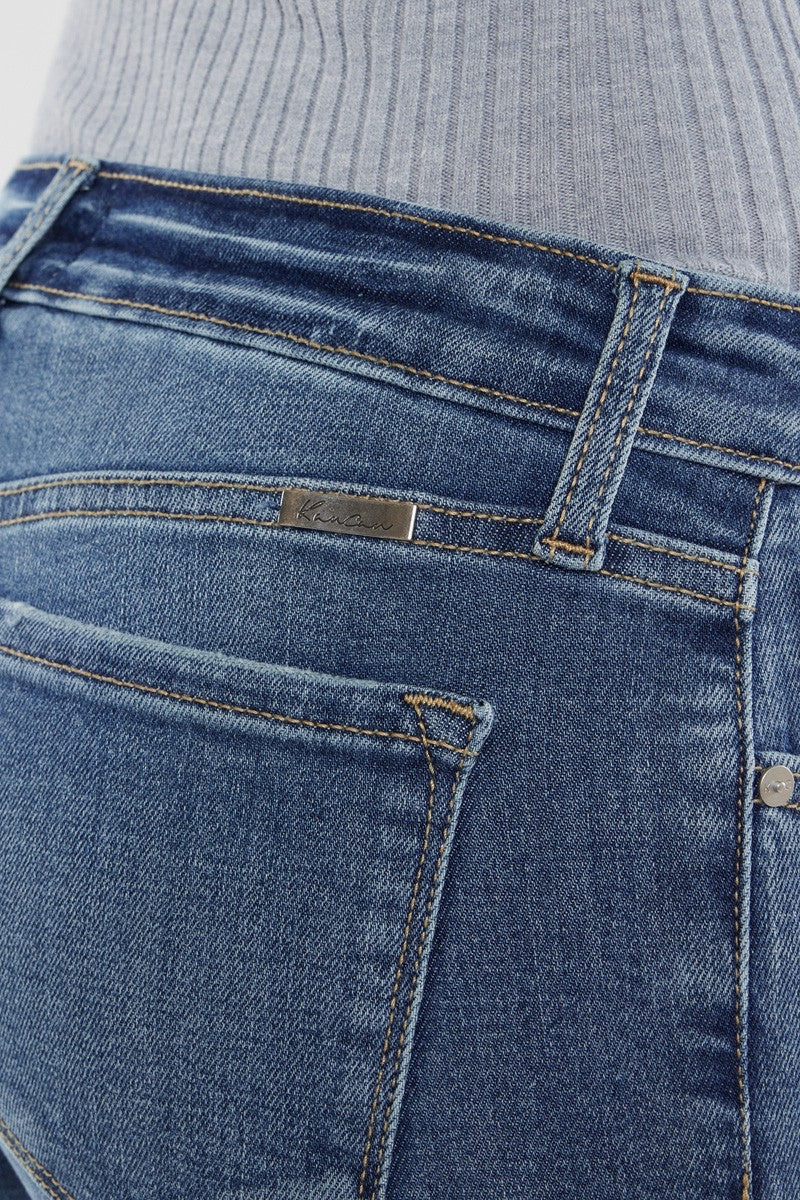 Kancan Mid Rise Ankle Skinny Jean