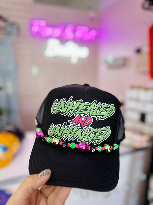 Unhealed & Unhinged Trucker Hat