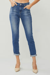 Risen Relaxed Skinny Jeans