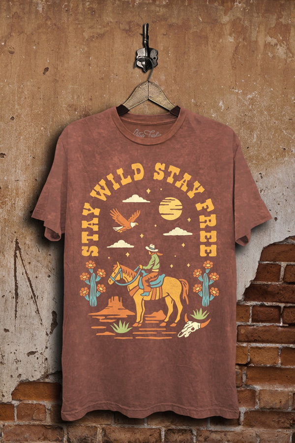 Stay Wild Stay Free Graphic Tee