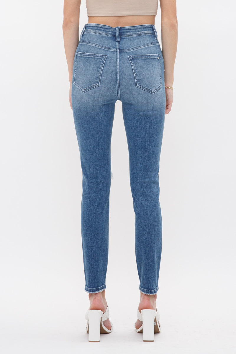 Mica Medium Distressed Skinny Jean